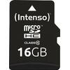 Κάρτα Μνήμης INTENSO 16 GB micro SD Class (3413470)